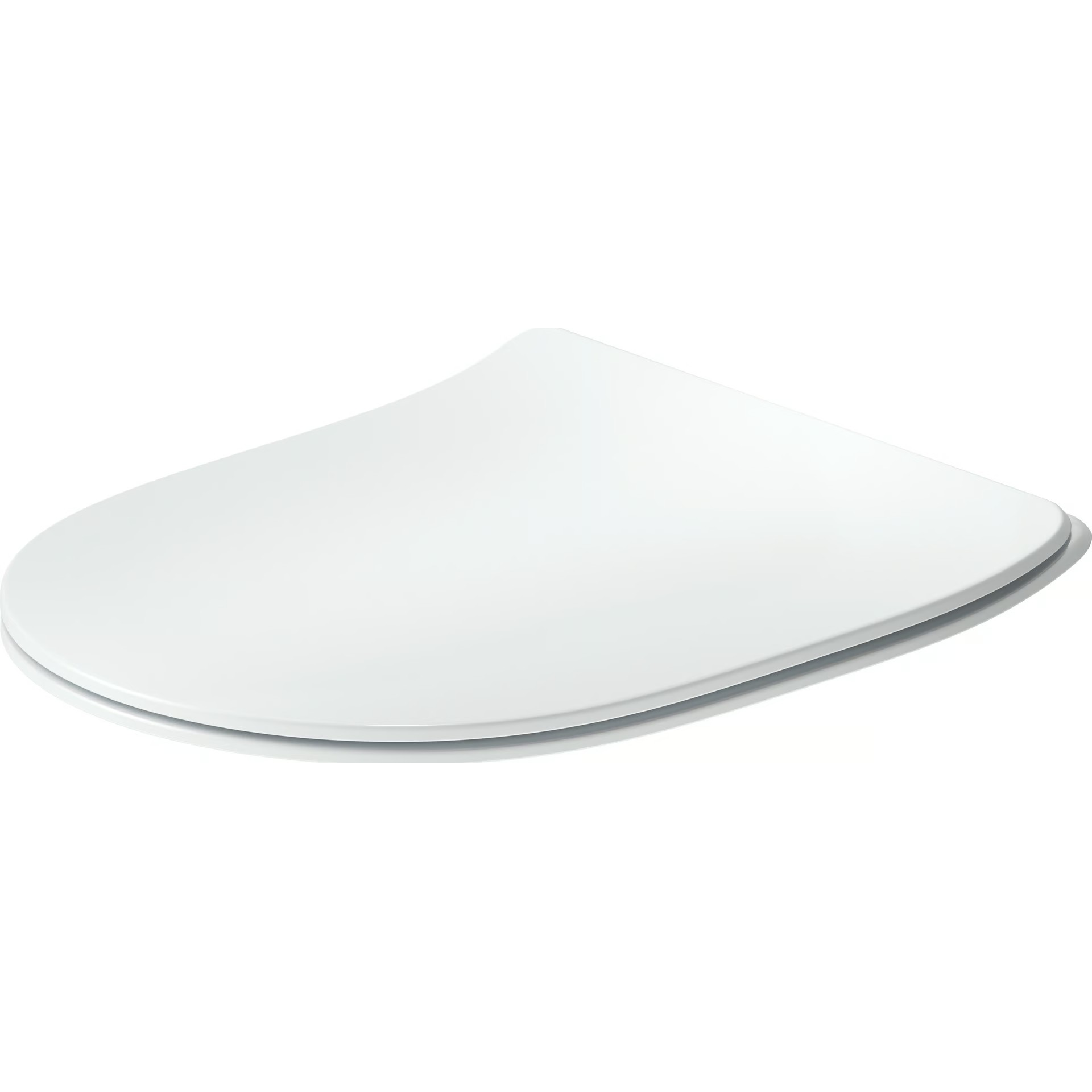 Siège de WC universel Duravit Univavo avec abattant à descente amortie, rond