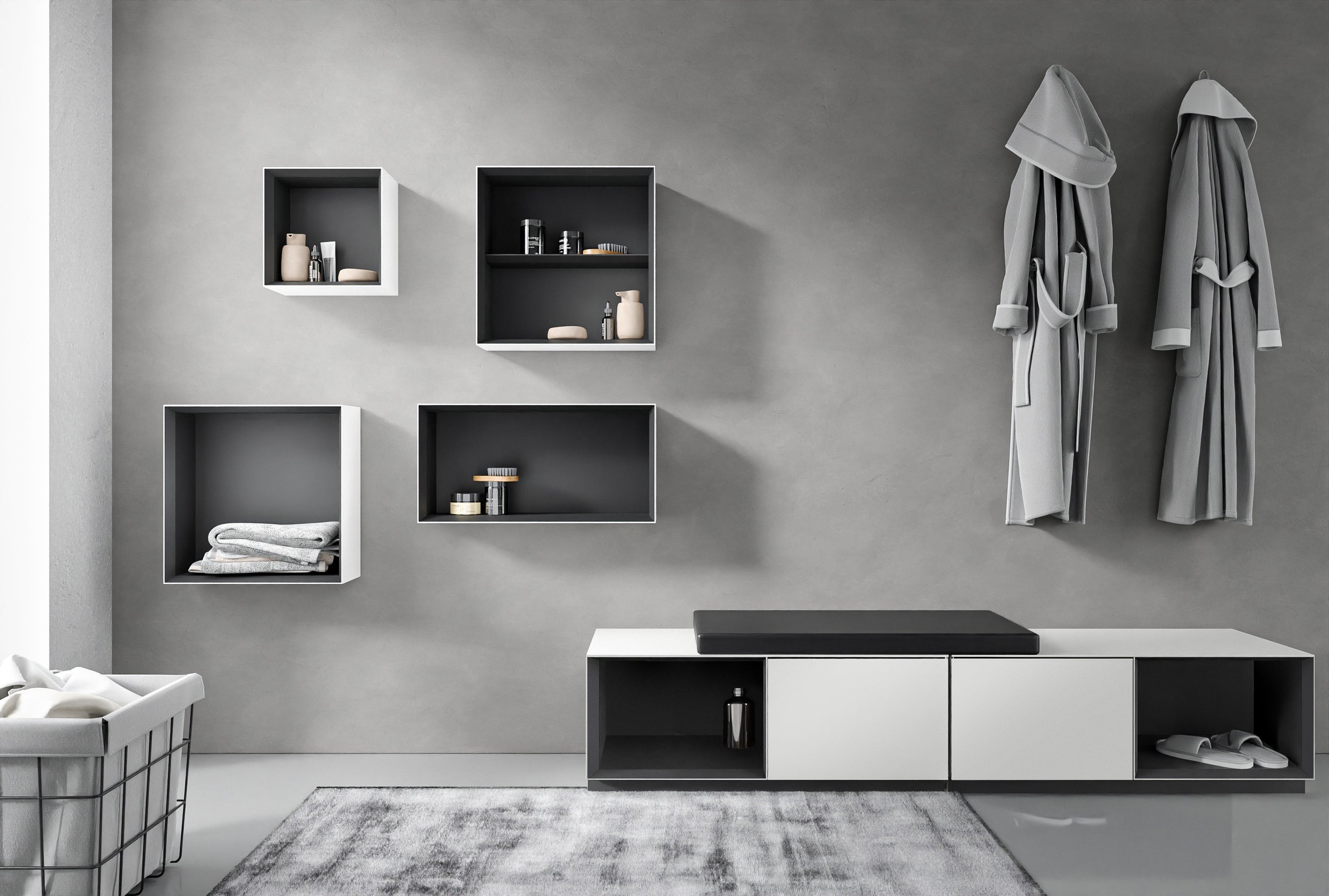 Banc salle de bain ARCTIC 90 cm