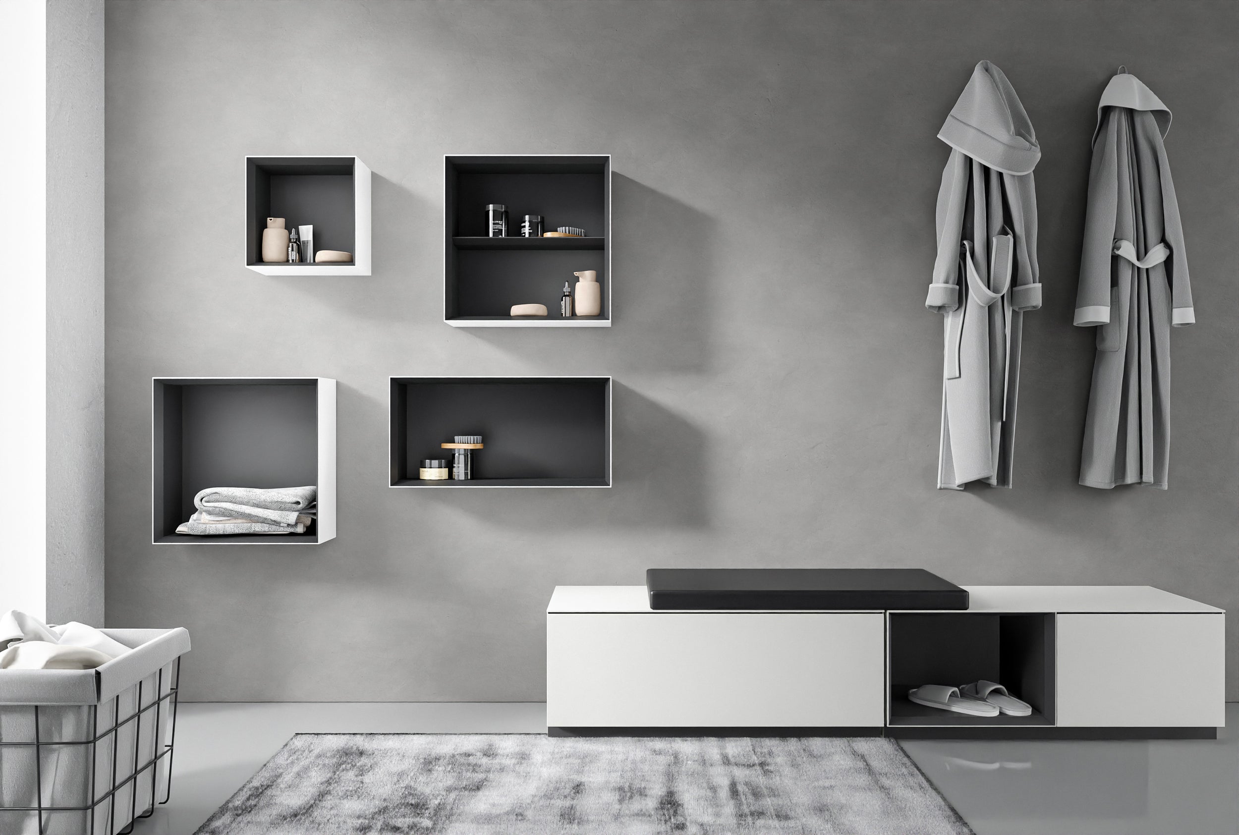 Banc salle de bain ARCTIC 90 cm