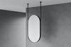Miroir salle de bain suspendu ARCTIC ovale 60x100 cm