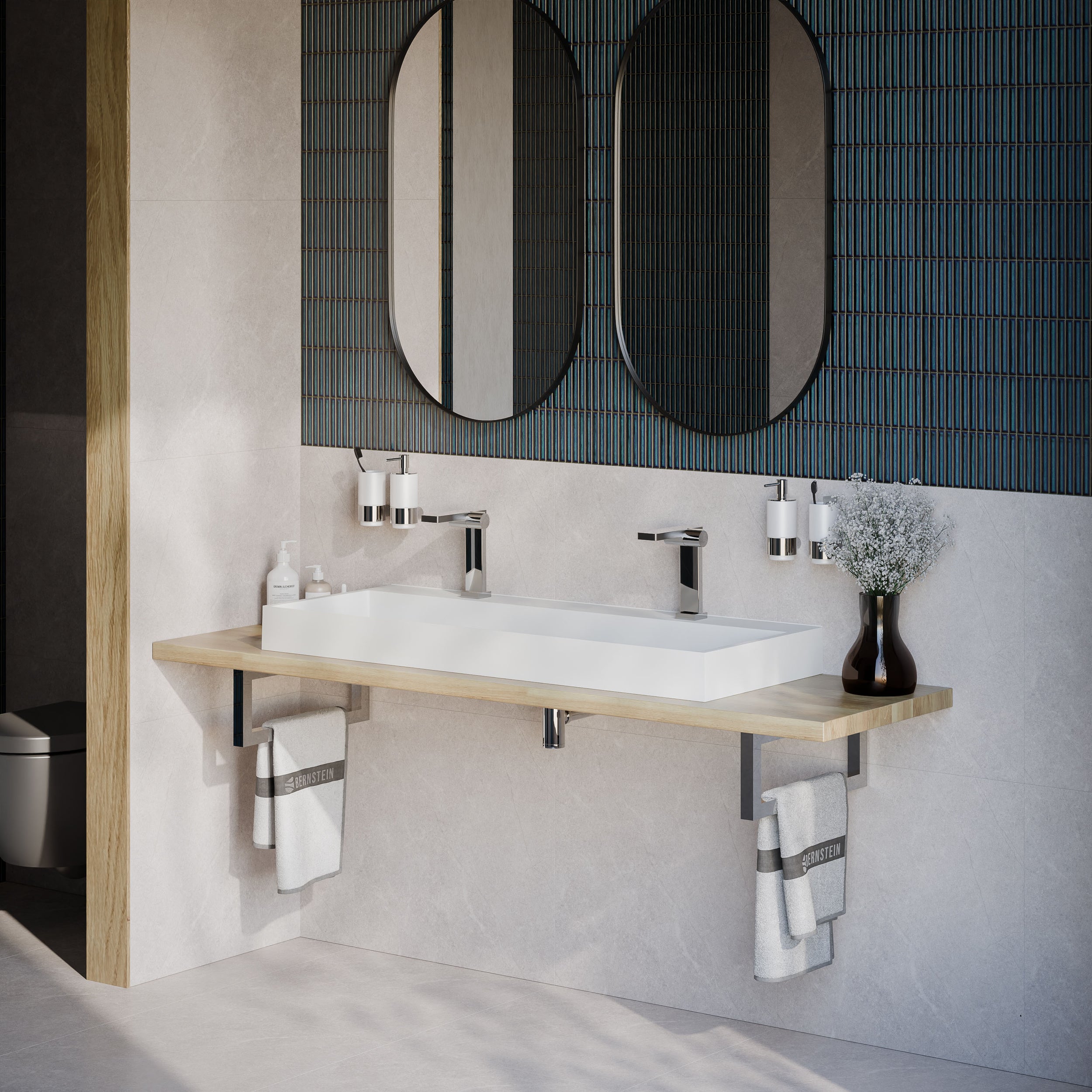 Mitigeur design pour lavabo robinetterie de salle de bain NT3110B