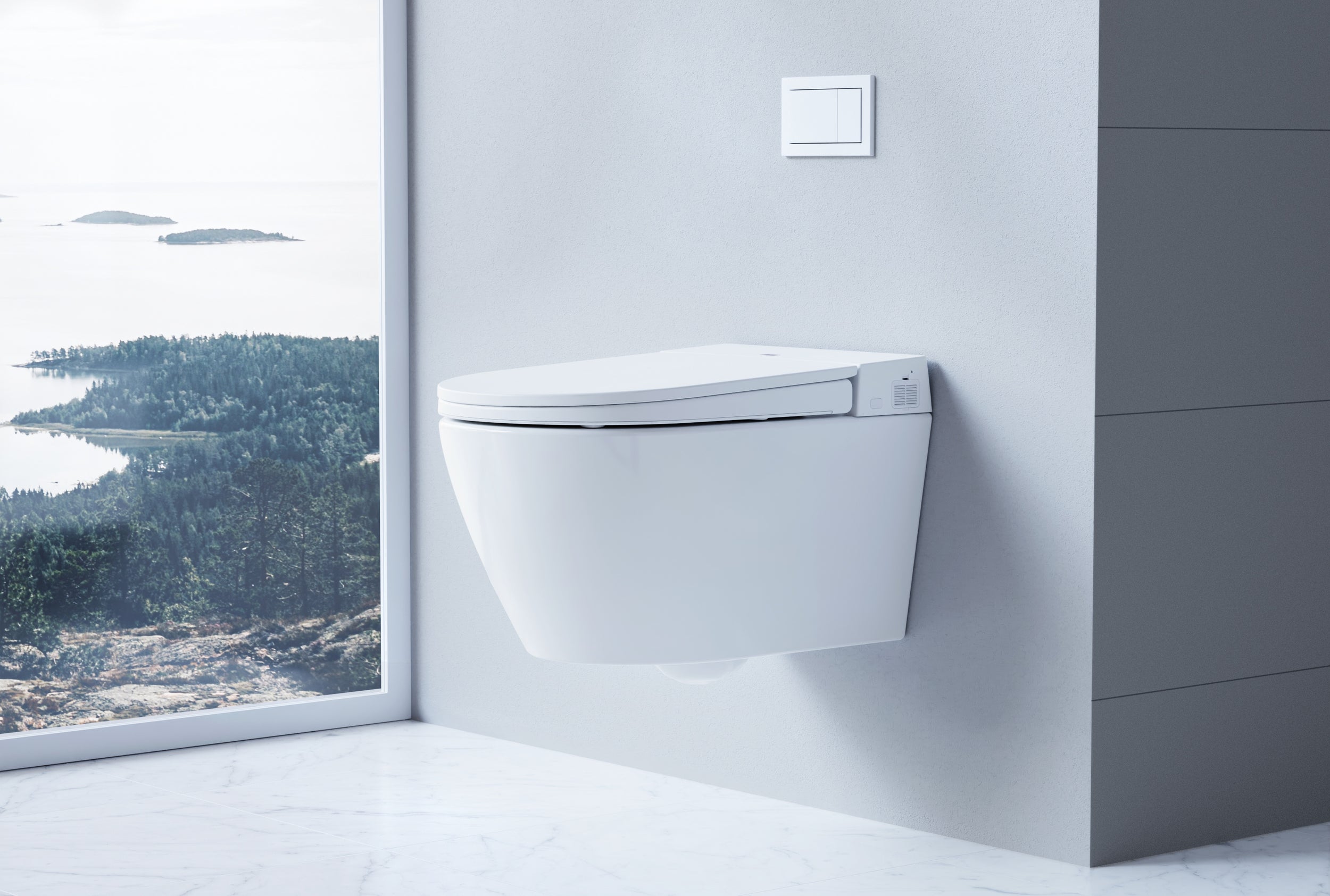 WC japonais lavant 540 PRO Blanc