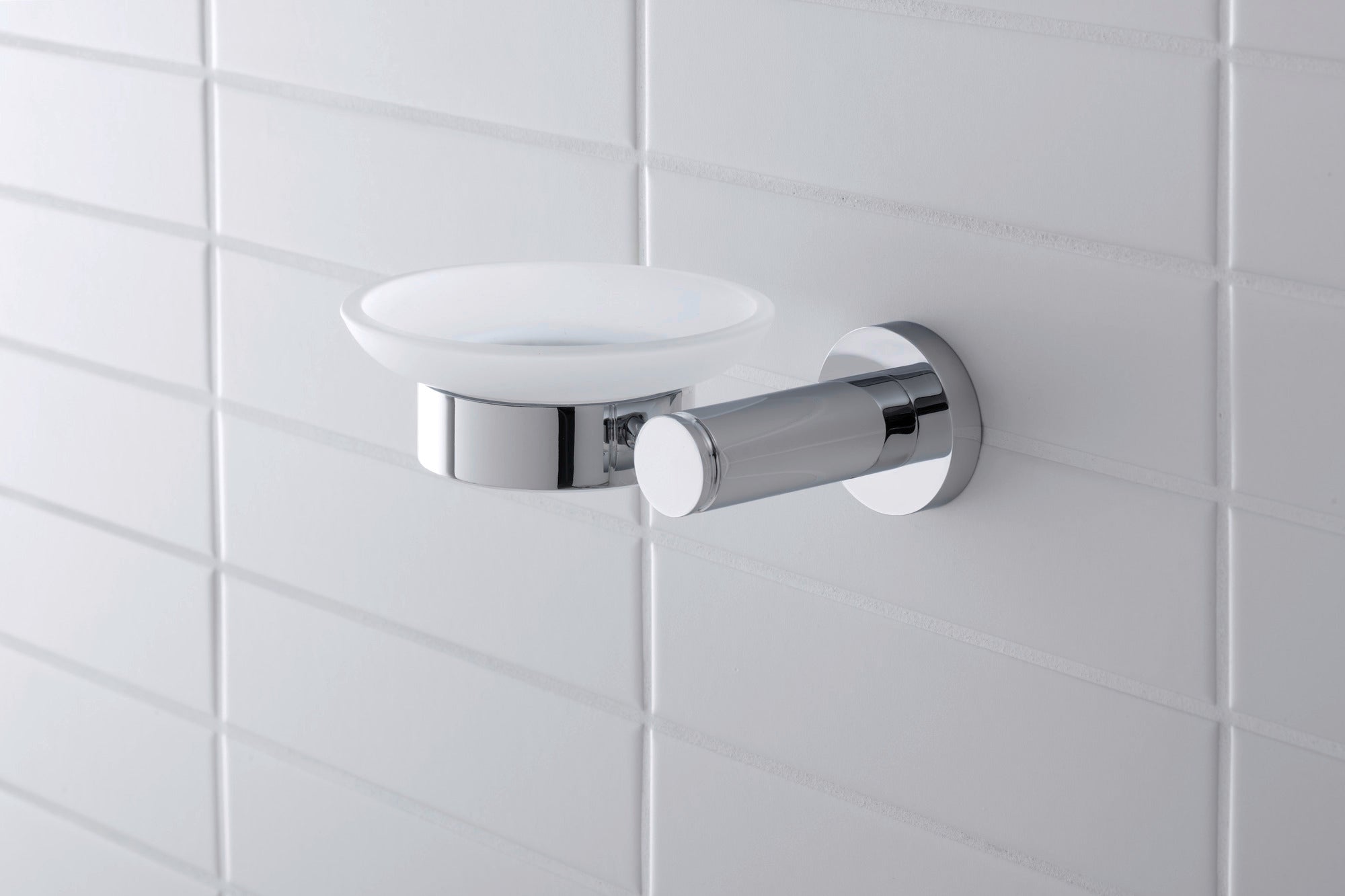 Duravit D-Code porte-savon Ø10 cm pour 1 savon