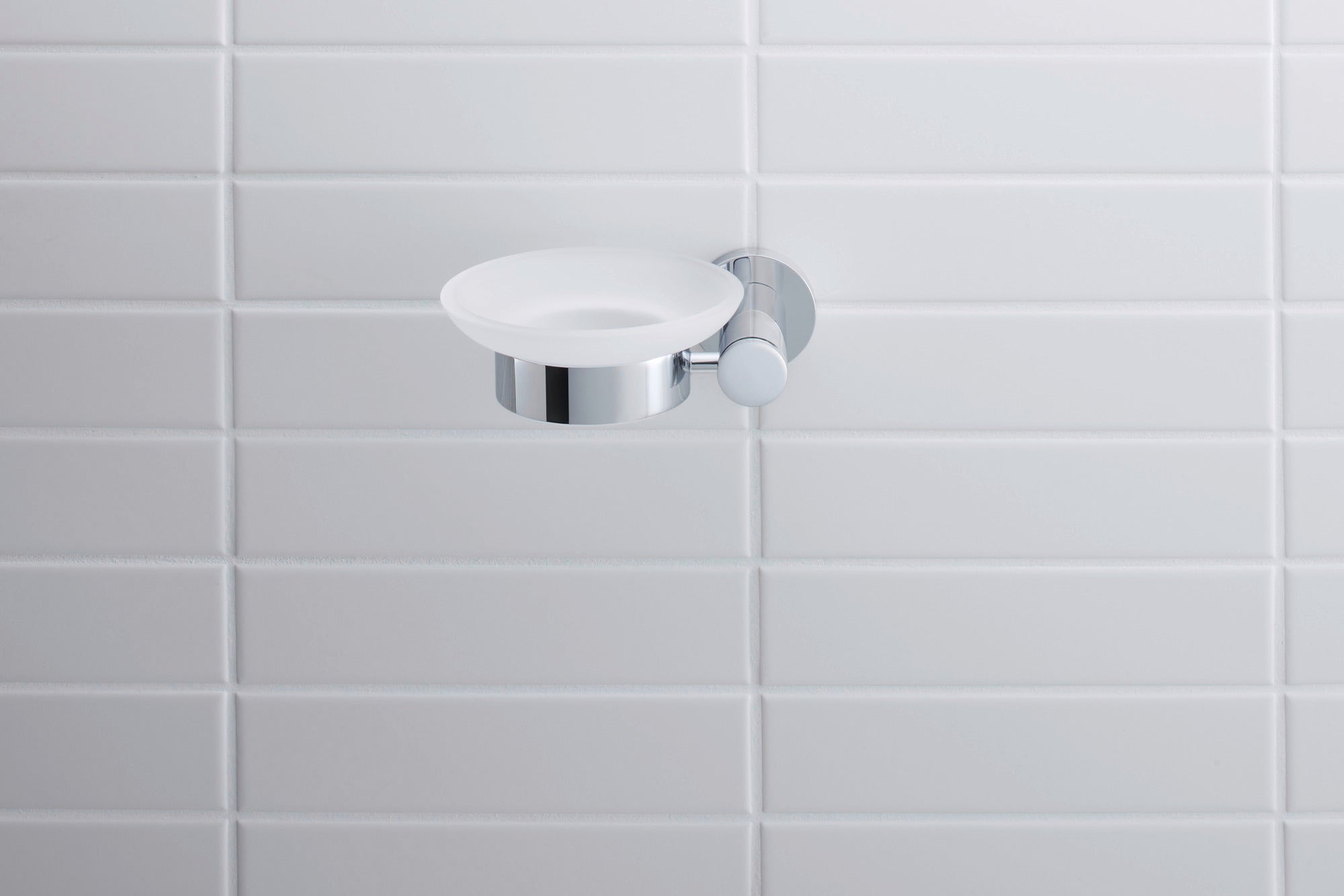 Duravit D-Code porte-savon Ø10 cm pour 1 savon