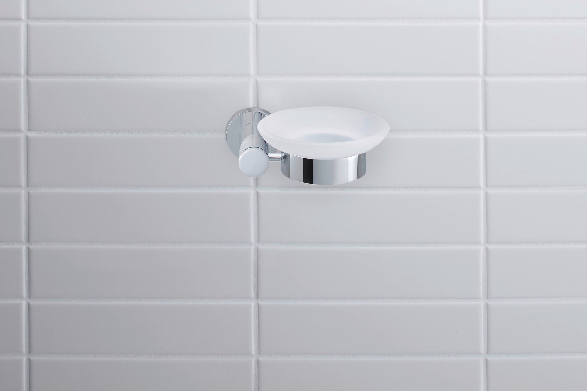 Duravit D-Code porte-savon Ø10 cm pour 1 savon