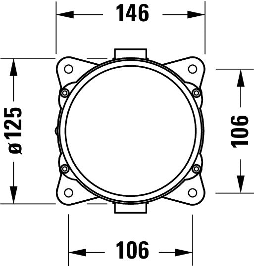 Corps de base Duravit