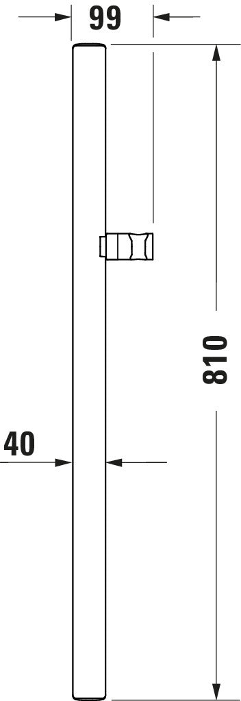 Barre de douche universelle Duravit