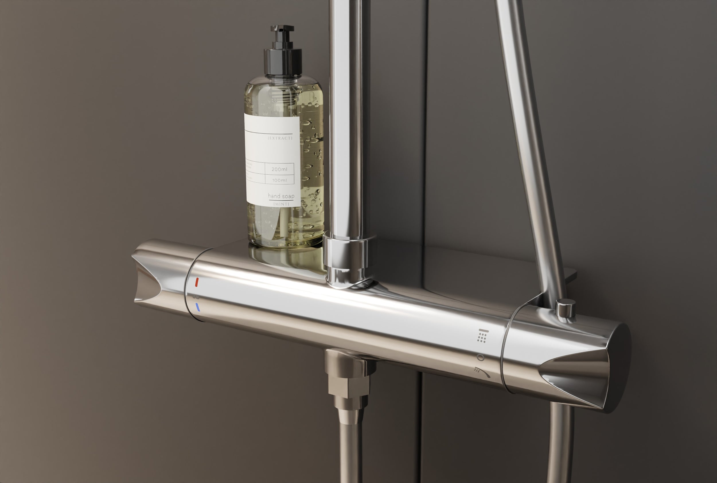 Colonne de douche design thermostatique 8221 BASIC