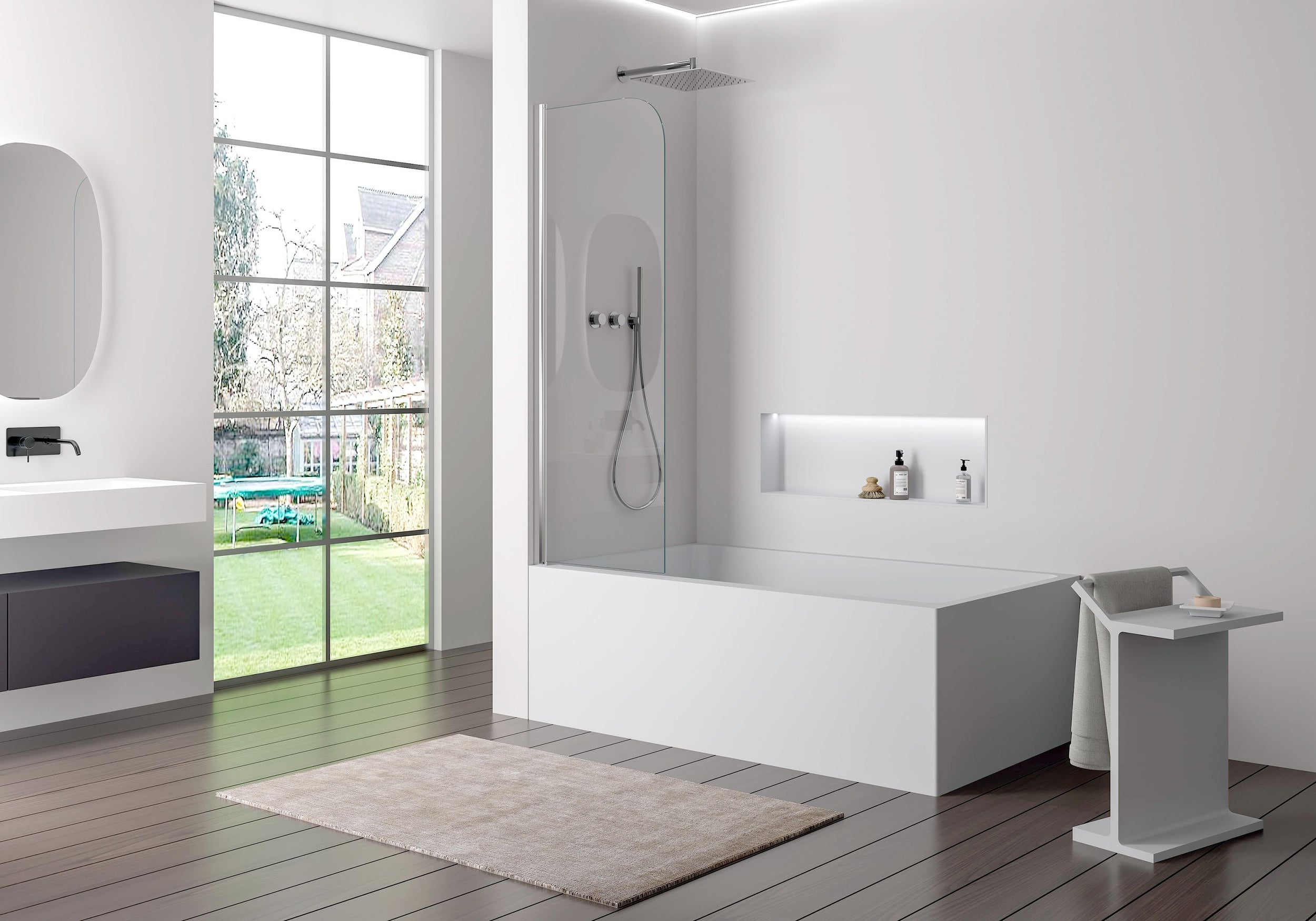 Panneau de baignoire pivotant EX201