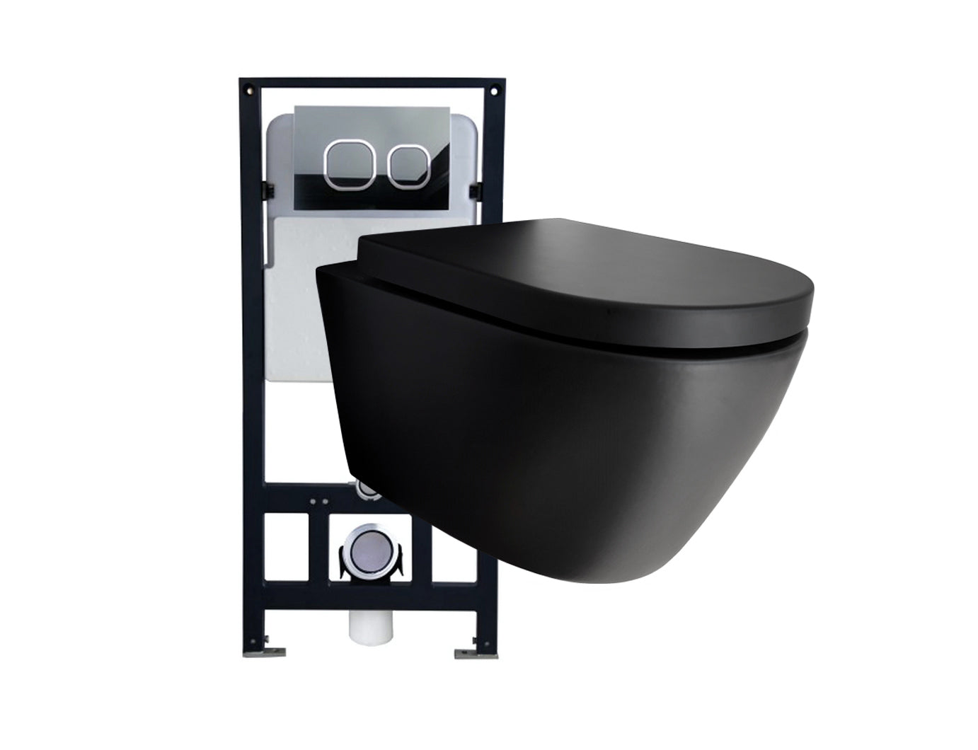 WC ensemble complet 43 : WC B-8030R Noir