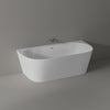 Baignoire d'angle semi ilot NORA - Acrylique