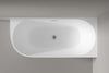 Baignoire d'angle semi ilot NOVA CORNER - Acrylique