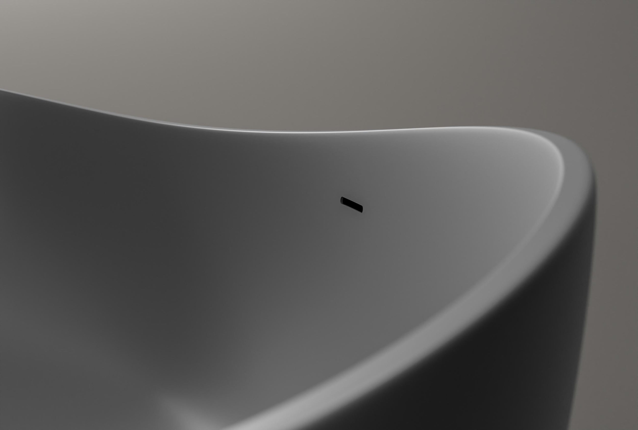 Baignoire ilot WAVE STONE - Fonte minérale