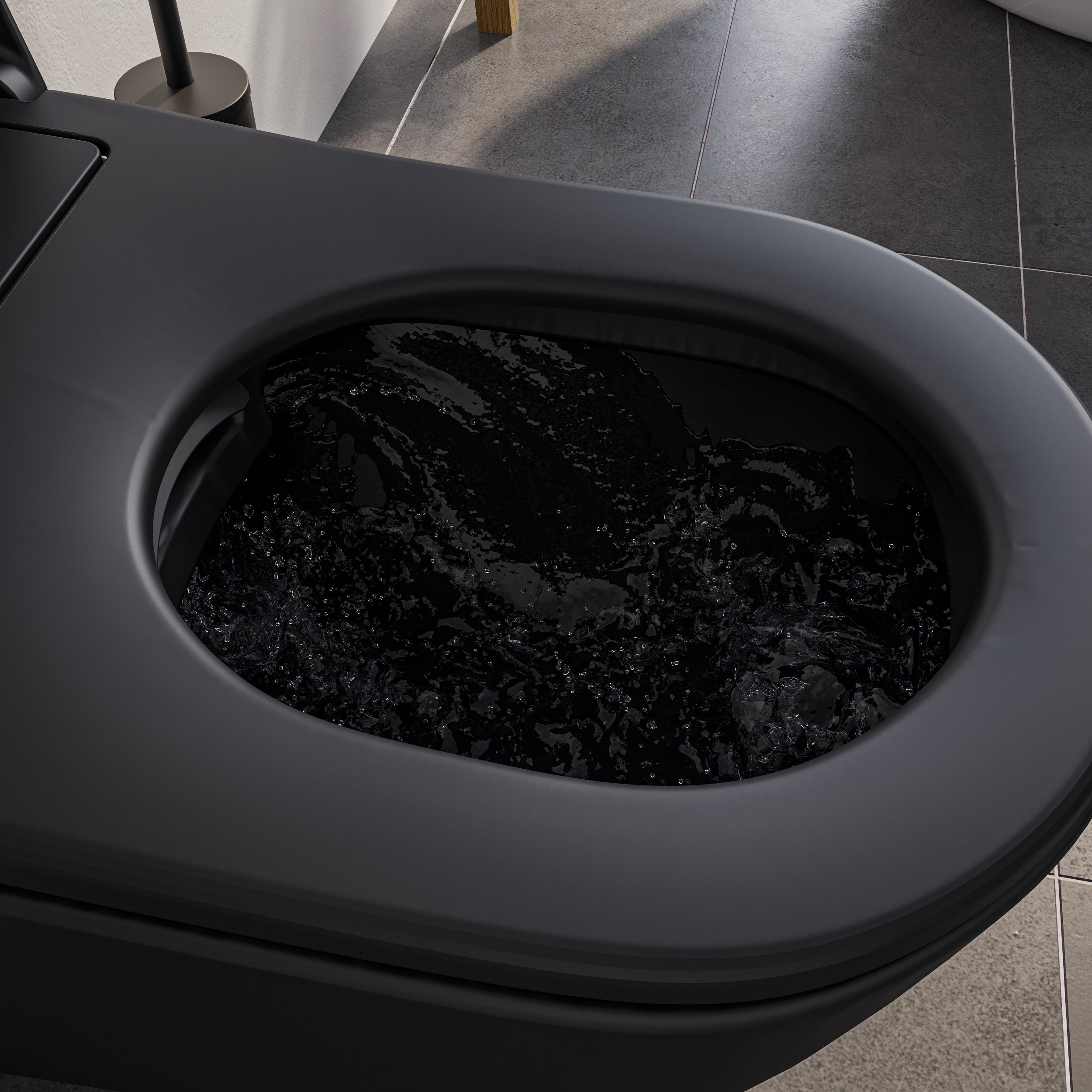 WC japonais lavant PREMIUM 1102 Noir mat
