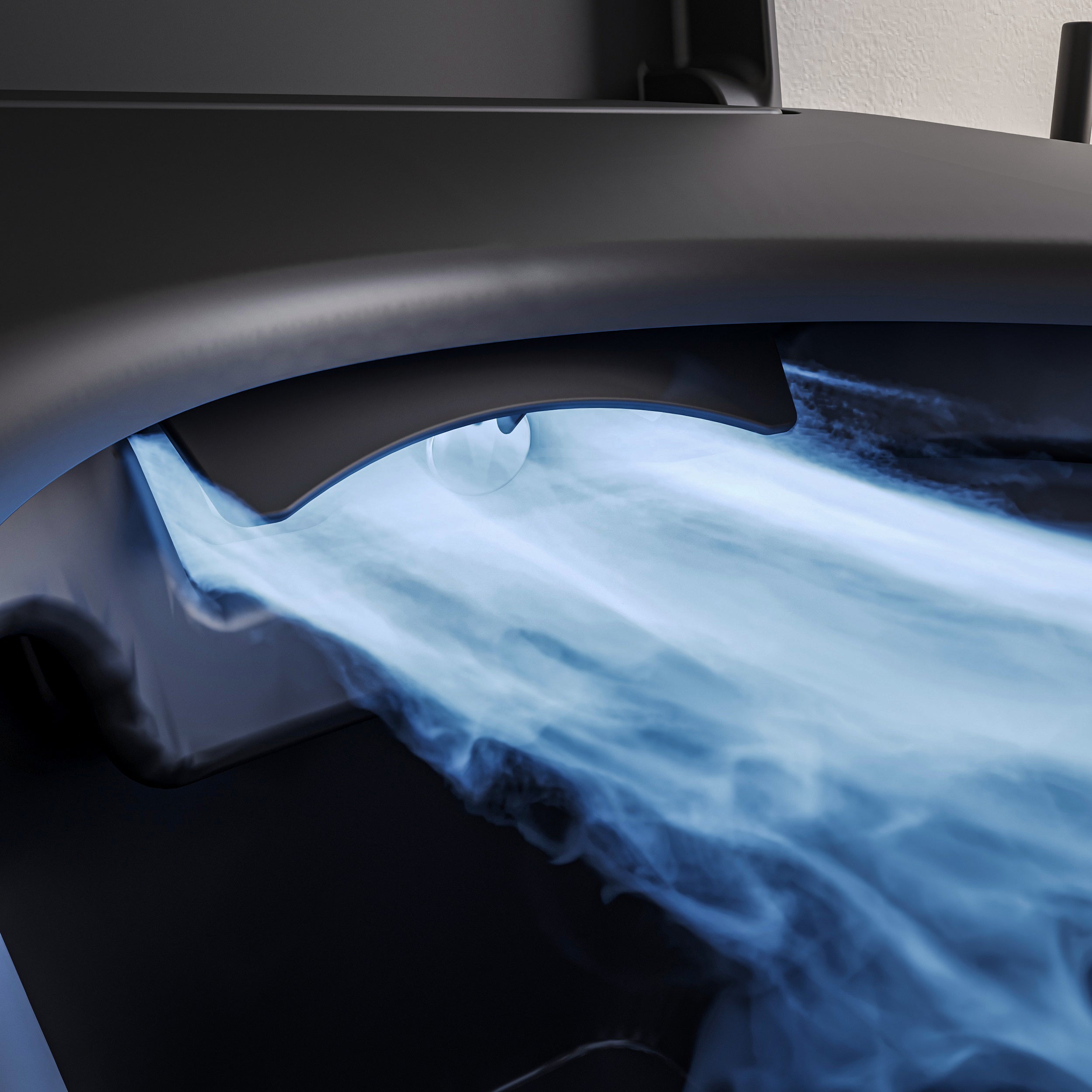 WC japonais lavant PREMIUM 1102 Noir mat