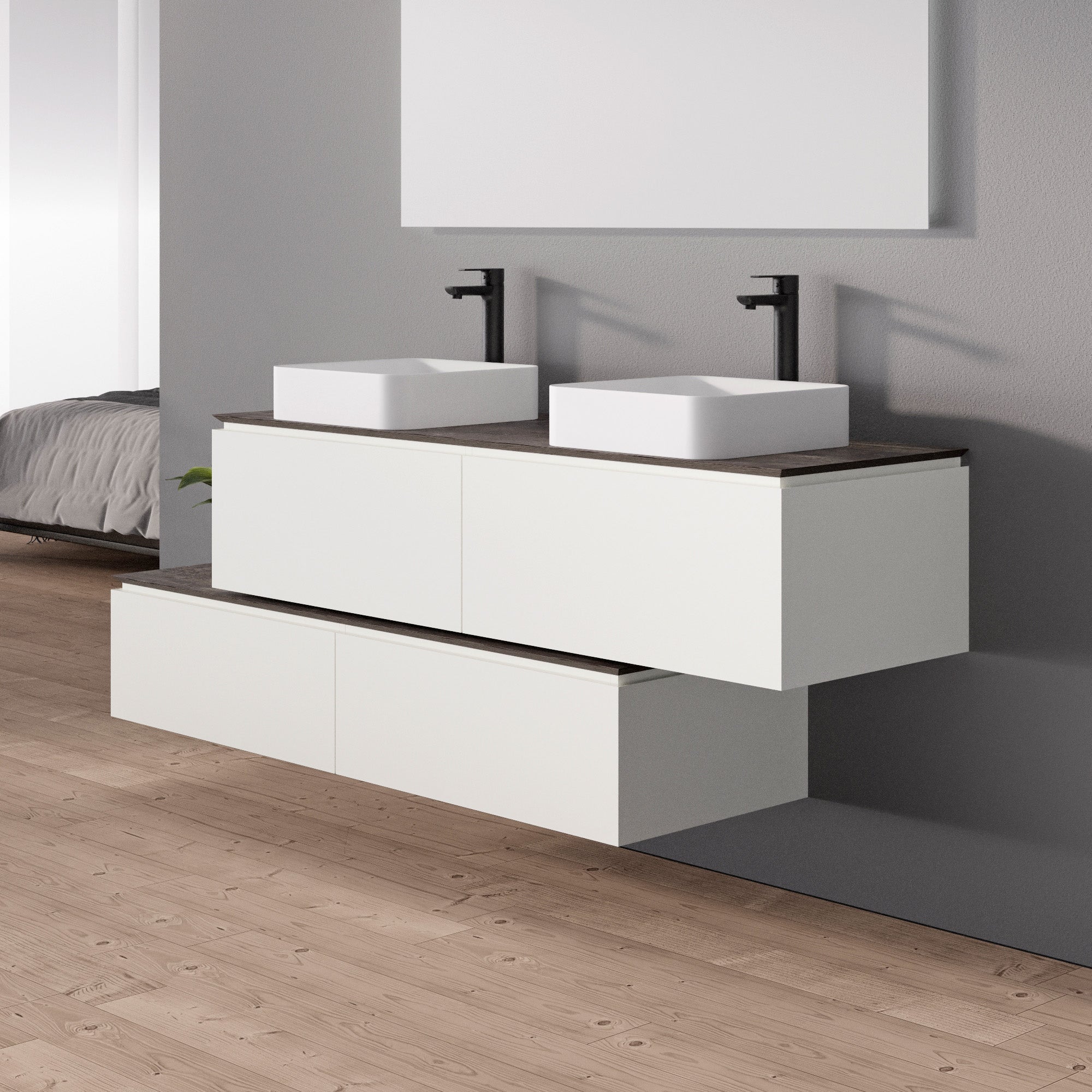 Meuble salle de bain SPRING 1500