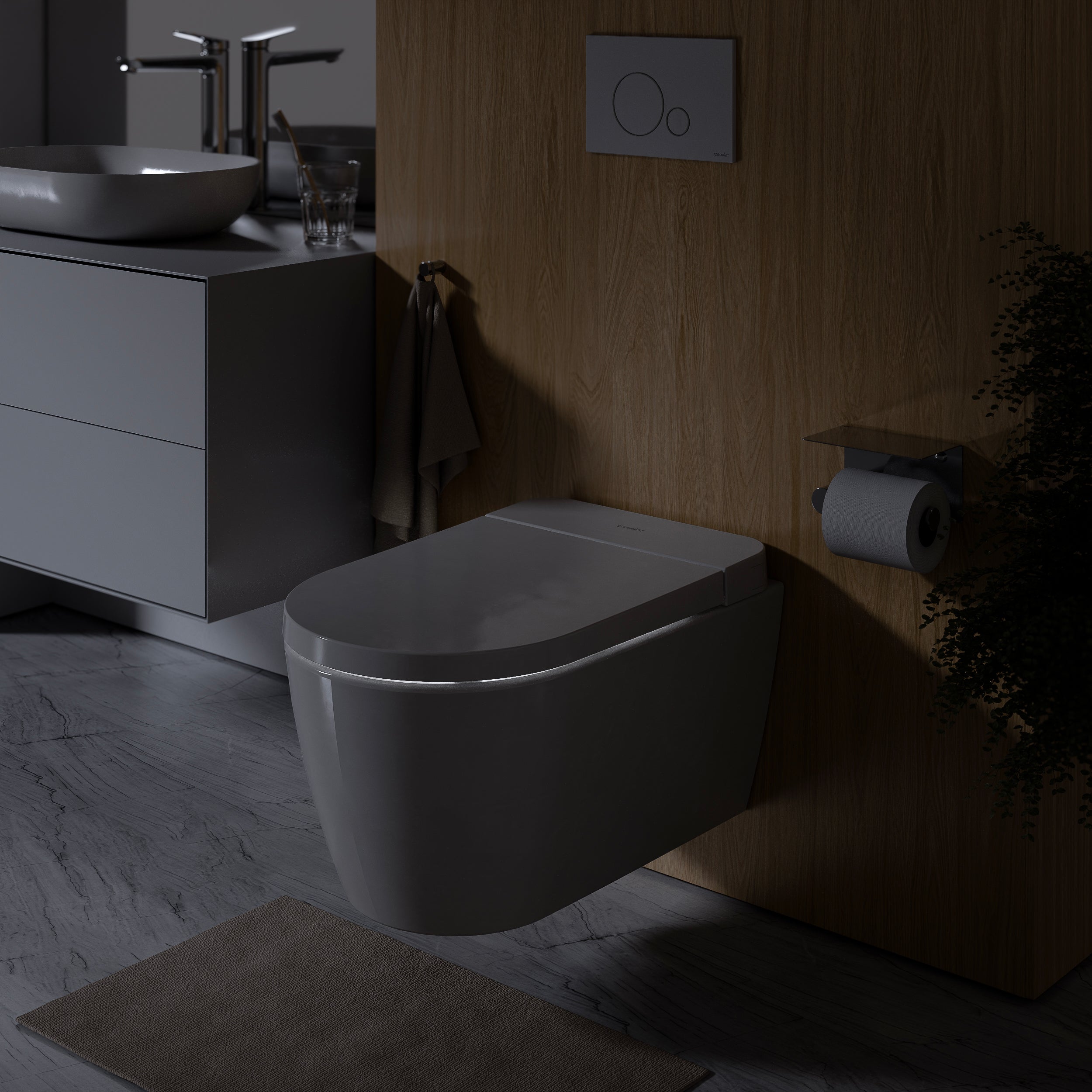 Duravit WC japonais lavant Soleil Blanc