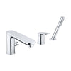 Duravit robinetterie sur baignoire Wave 3 trous