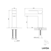 Mitigeur de lavabo LAVOA