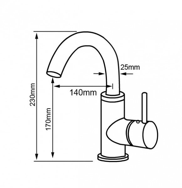 Robinet mitigeur pour lavabo 1434C-23