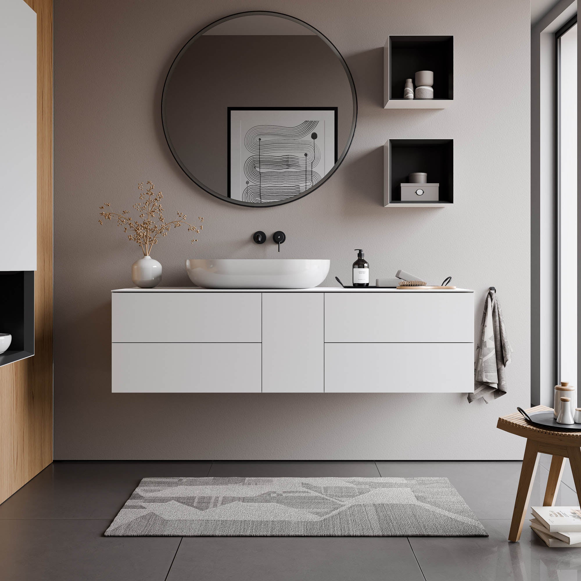 Meuble sous-lavabo ARCTIC 1600