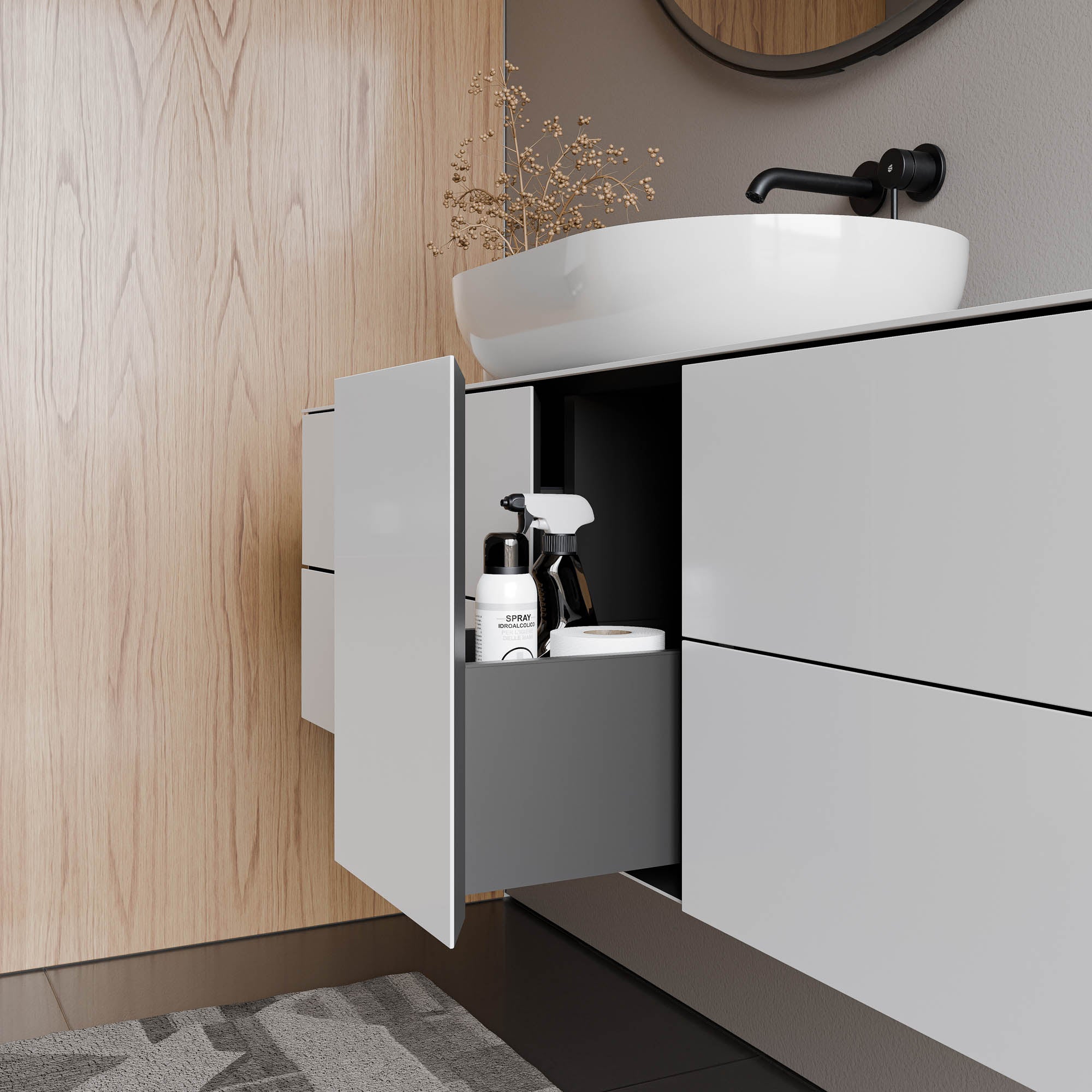 Meuble salle de bain ARCTIC 1800