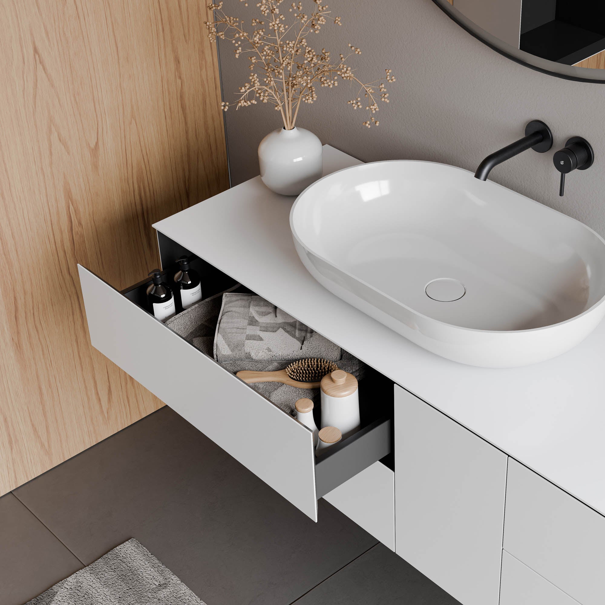 Meuble salle de bain ARCTIC 1800