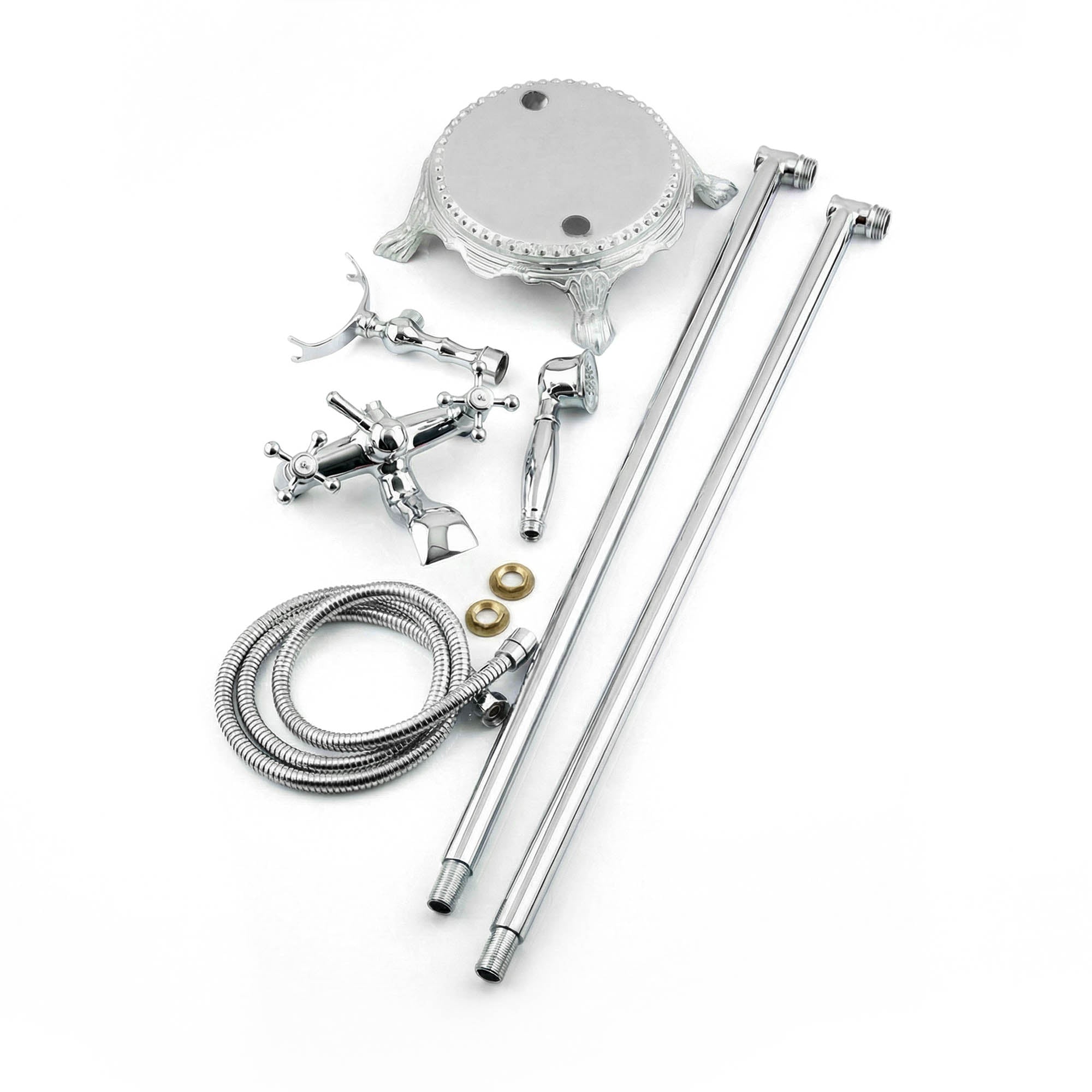 Robinet mélangeur pour baignoire sur pied 1414