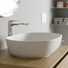 Vasque à poser Duravit Lagoa 60 cm, DuraCast Smooth - Blanc Mat