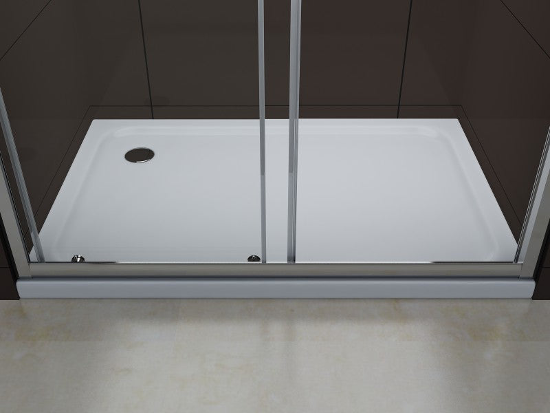 Douche en niche avec porte coulissante EX505