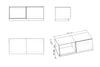Banc salle de bain ARCTIC 90 cm