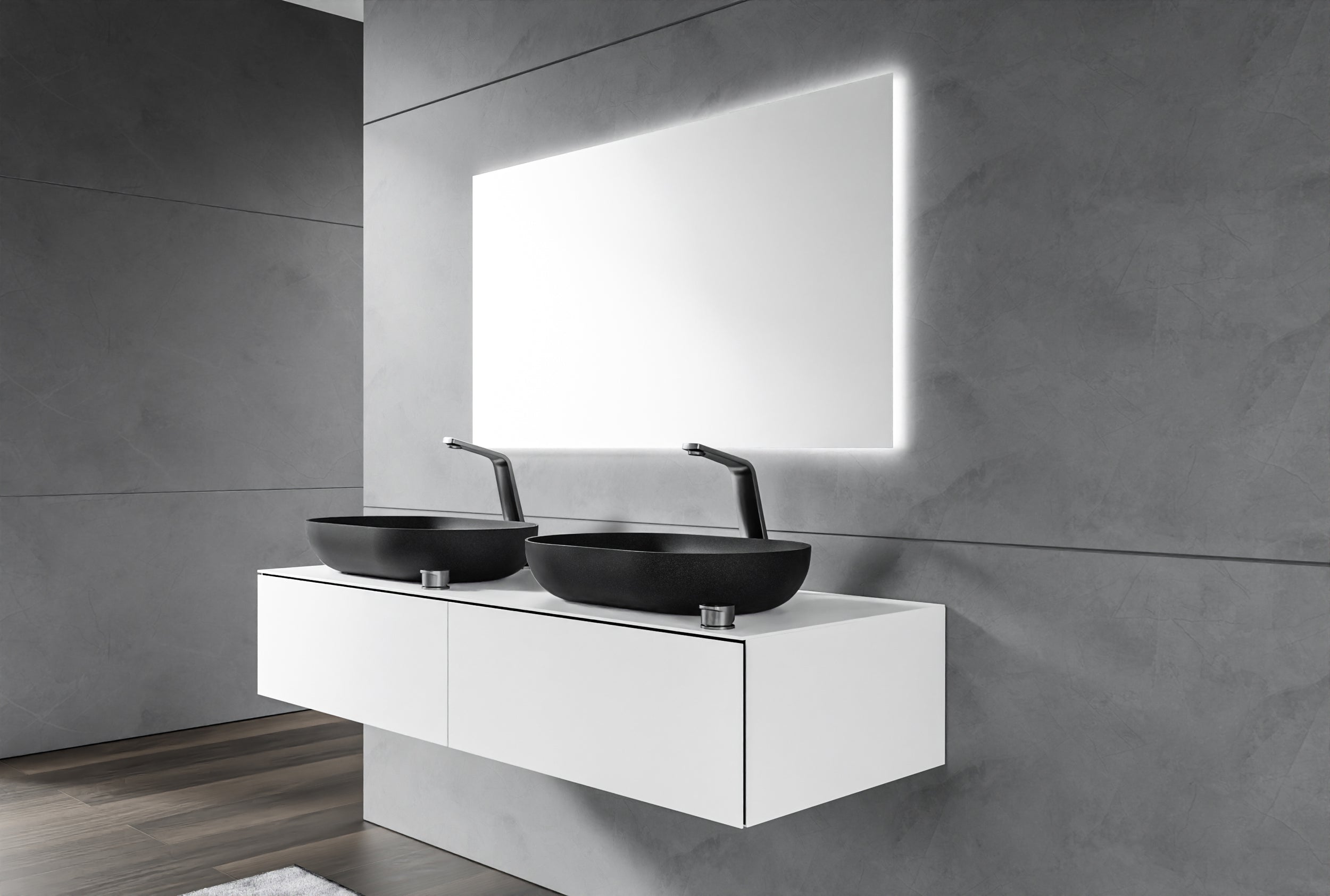 Meuble salle de bain ARCTIC 1400