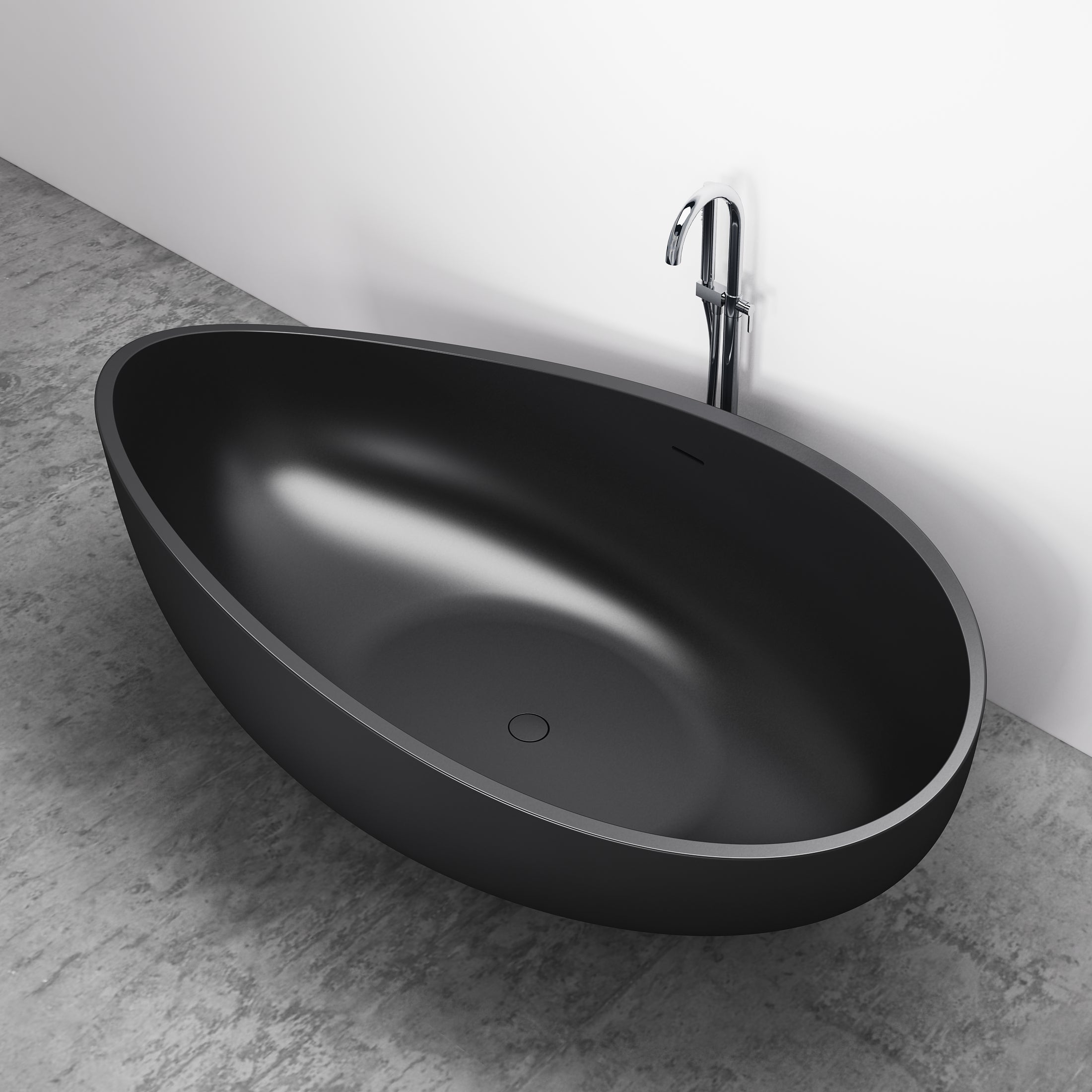Baignoire autoportante WAVE STONE