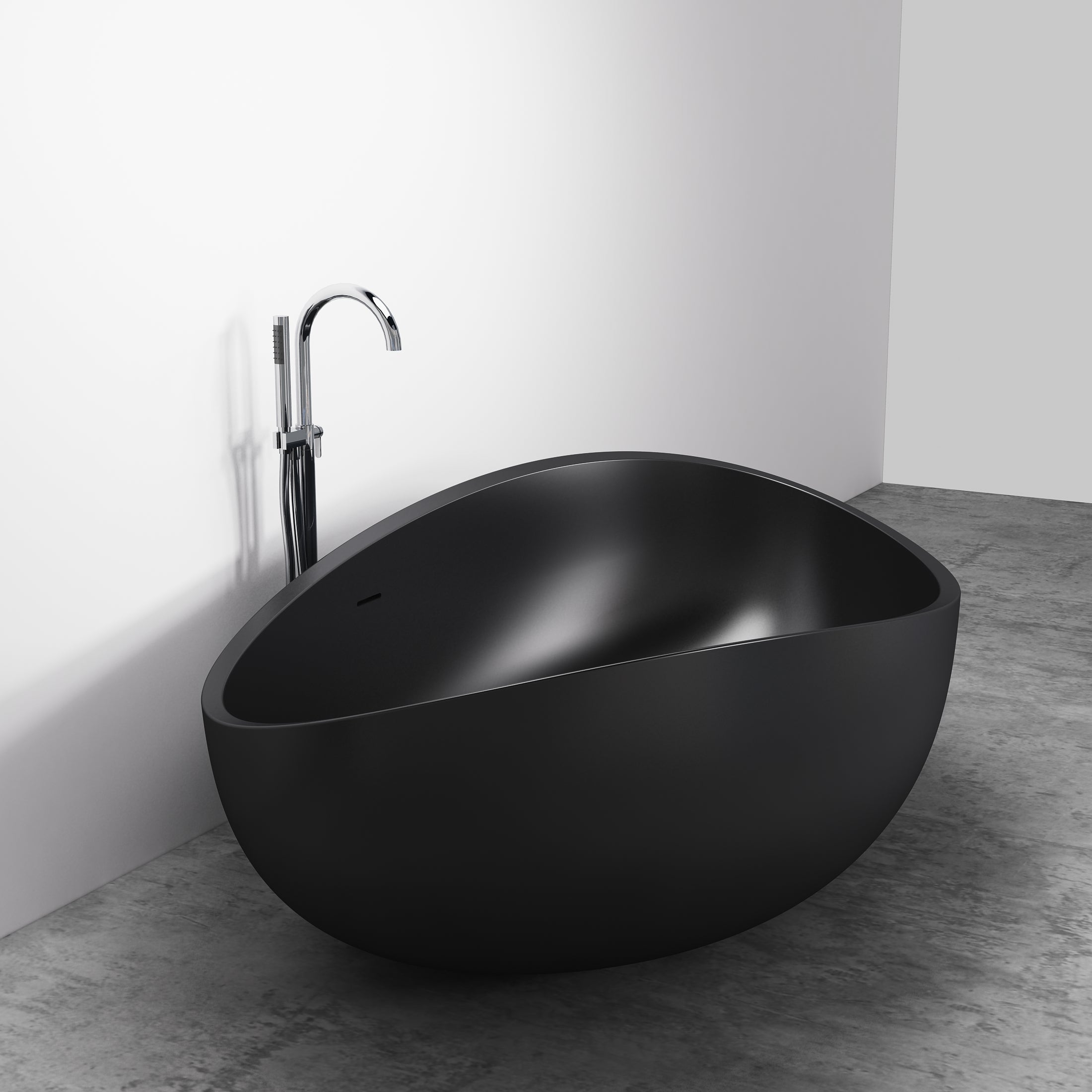 Baignoire autoportante WAVE STONE