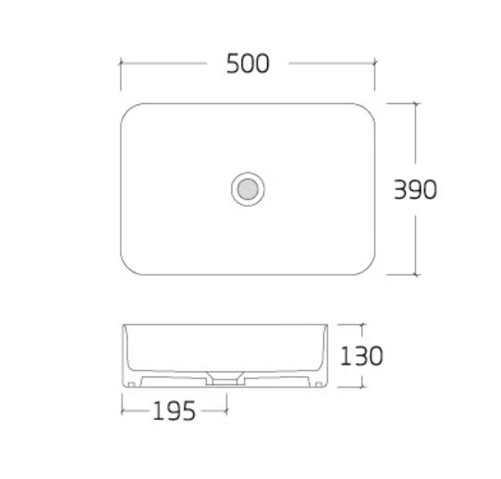 Lavabo à poser KW6127