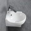 Lavabo d'angle Lavabo mural KW198A en céramique pour WC invités
