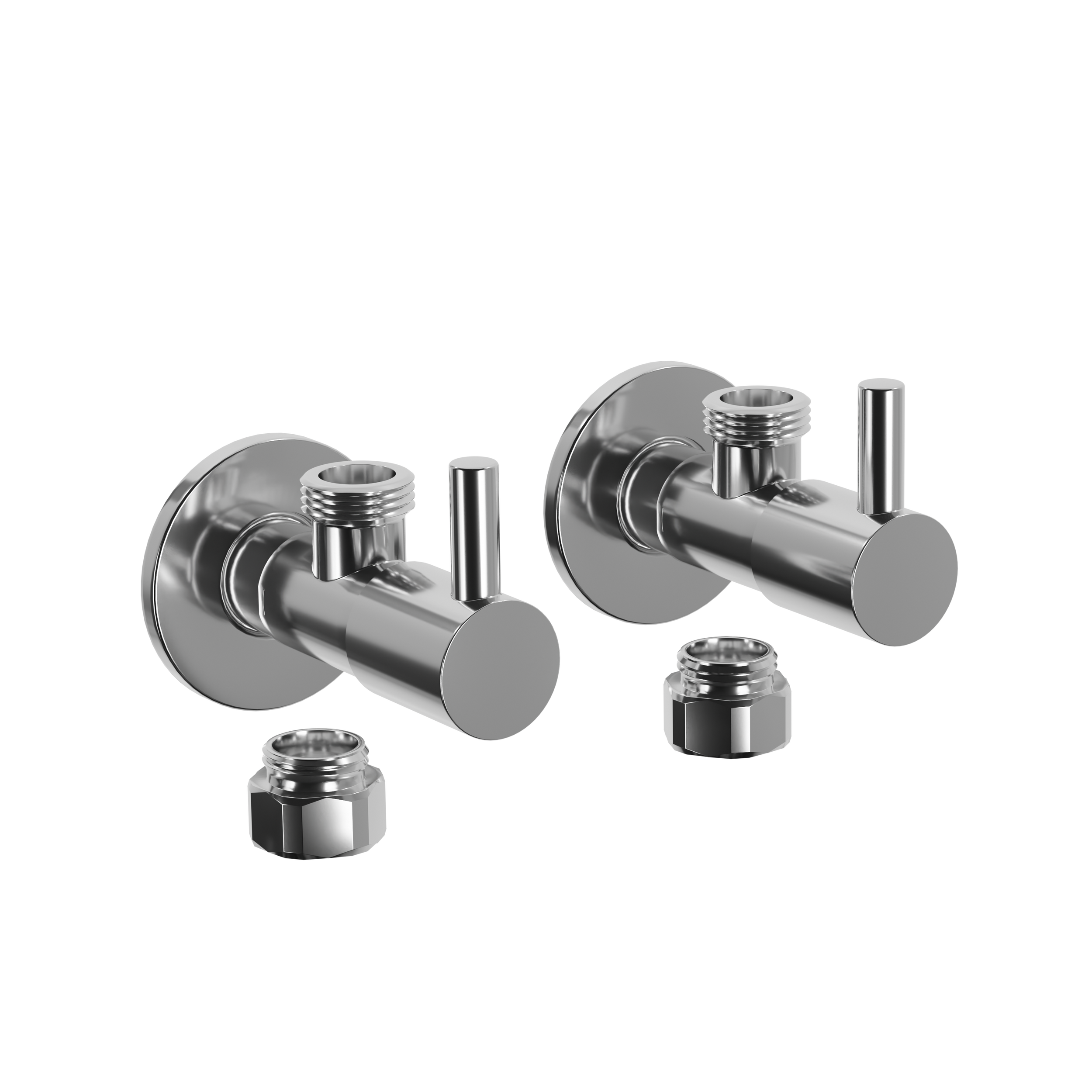 Robinet d'angle design, pack de 2