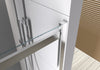 Porte de douche en niche coulissante DX806A FLEX
