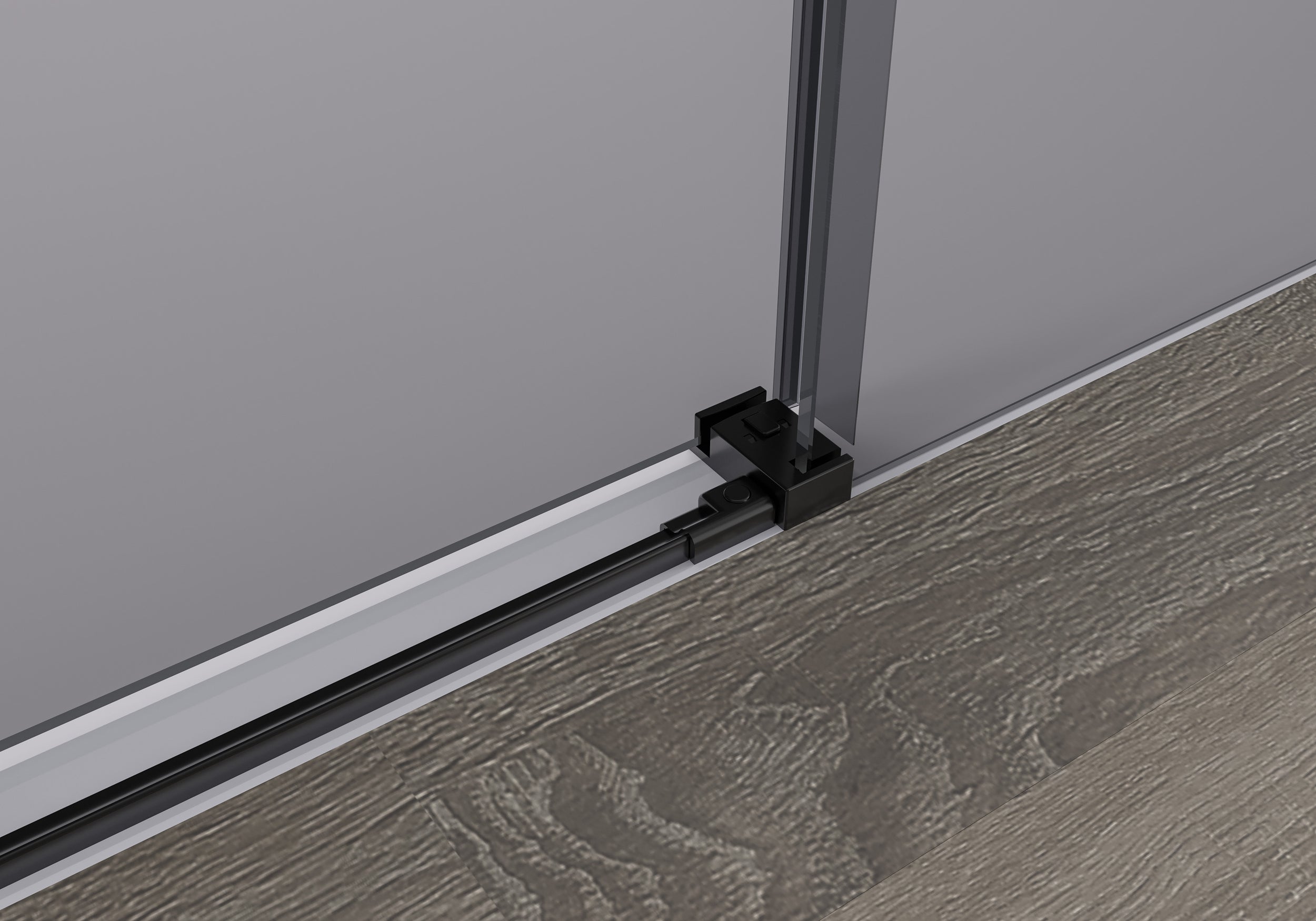 Douche d’angle avec porte coulissante Soft-Close DX906 FLEX