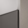 Parois de douche à l'italienne EX102 - Verre nano 10 mm gris fumé