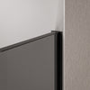 Parois de douche à l'italienne EX102 - Verre nano 10 mm gris