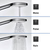 Duravit système de douche avec thermostat et tablette en verre
