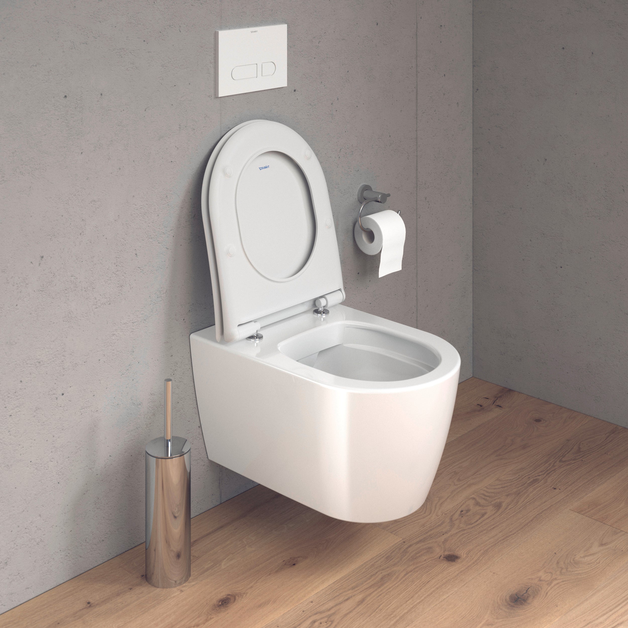 Duravit Soleil ensemble WC suspendu avec abattant - fixation dissimulée