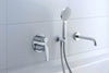 Bec déverseur pour baignoire Duravit DuraVelez, chrome