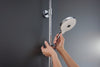 Duravit système de douche avec thermostat et tablette en verre