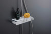 Duravit système de douche avec thermostat et tablette en verre