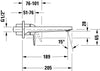Duravit Manhattan Mitigeur monocommandé pour lavabo 