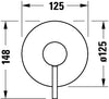 Duravit Circle Mitigeur monocommandé encastré set chrome brillant 