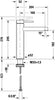 Duravit Circle Mitigeur monocommandé pour lavabo L