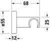 Support de douche universel Duravit